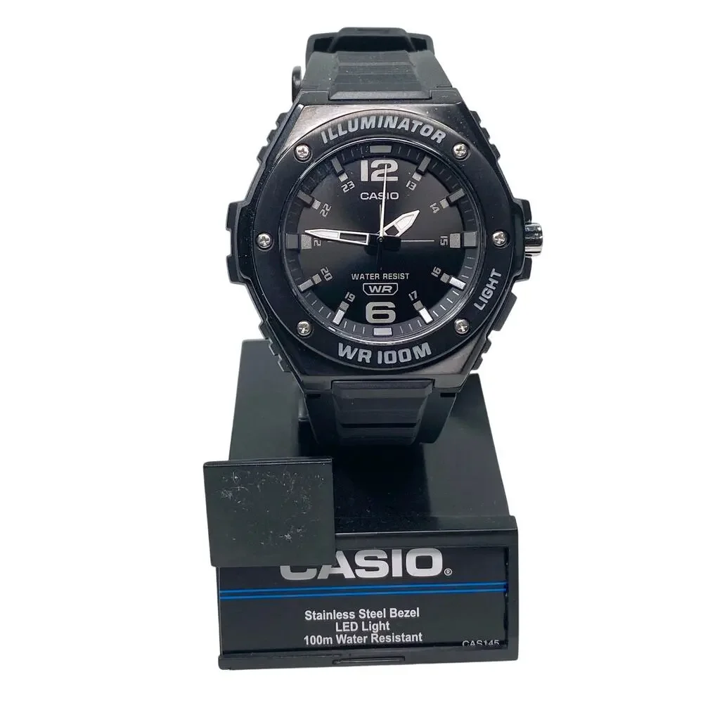 Casio Illuminator MWA-100HB-1AV Heavy Duty Sport Watch 50MM SS Bezel WR 100m NWT